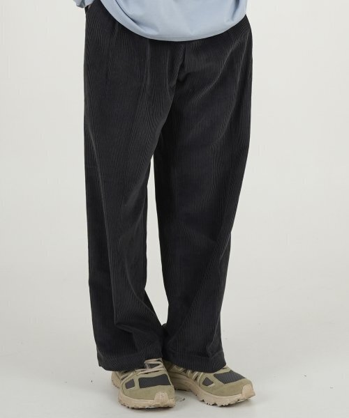 THE-ABON（エイボン）の「コーデュロイツーピンタックワイドパンツキャメル（その他パンツ・メンズ・キャメル・M/L）」の3枚目の写真