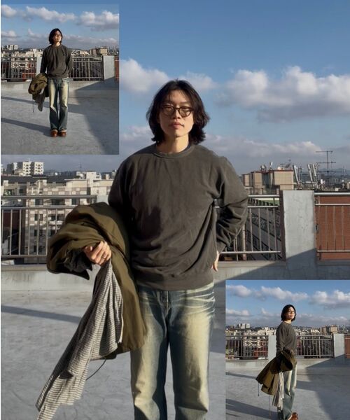 EASTGATE(イーストゲート)の「ピグメントコンパクトスウェットシャツチャコール(スウェット・レディース・その他・LARGE/X-LARGE/SMALL/MEDIUM)」の6枚目の写真