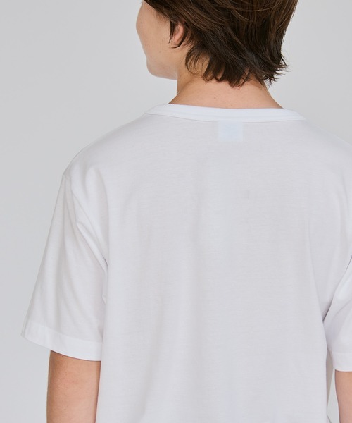 Champion（チャンピオン）の「【Champion/チャンピオン】キッズ ショートスリーブTシャツ（Tシャツ/カットソー・キッズ・グリーン系その他2/ネイビー/ホワイト/オートミール・120/110/100/160/150/140/130）」の7枚目の写真