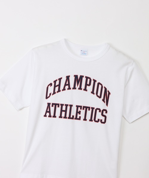 Champion（チャンピオン）の「【Champion/チャンピオン】キッズ ショートスリーブTシャツ（Tシャツ/カットソー・キッズ・グリーン系その他2/ネイビー/ホワイト/オートミール・120/110/100/160/150/140/130）」の13枚目の写真