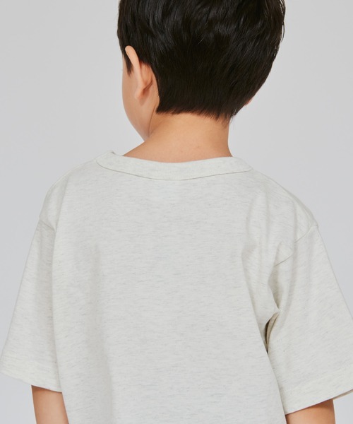 Champion（チャンピオン）の「【Champion/チャンピオン】キッズ ショートスリーブTシャツ（Tシャツ/カットソー・キッズ・グリーン系その他2/ネイビー/ホワイト/オートミール・120/110/100/160/150/140/130）」の17枚目の写真