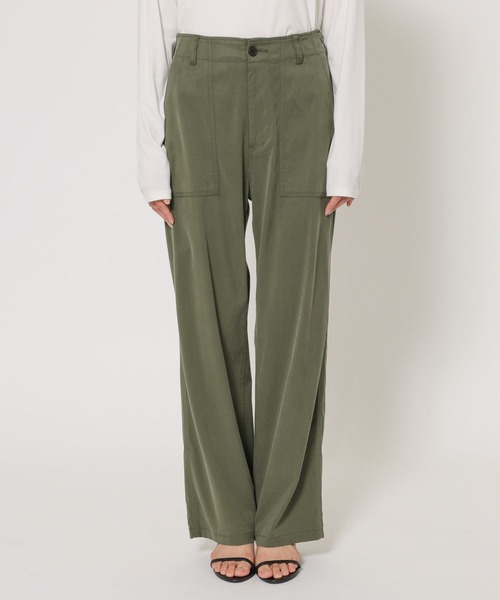 BARNYARDSTORM（バンヤードストーム）の「BARNYARDSTORM / キレイメワークストレートパンツ（その他パンツ・レディース・カーキ/ブラック・M/S/L）」の20枚目の写真