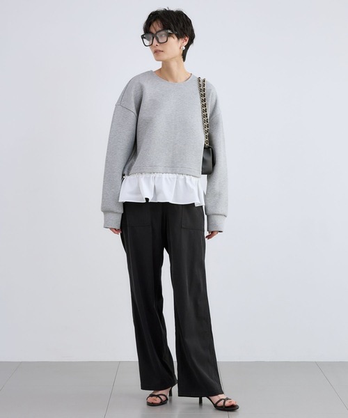 BARNYARDSTORM（バンヤードストーム）の「BARNYARDSTORM / キレイメワークストレートパンツ（その他パンツ・レディース・カーキ/ブラック・M/S/L）」の9枚目の写真