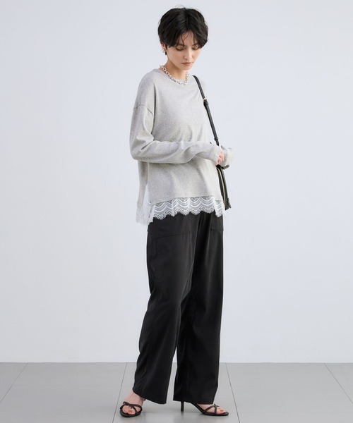 BARNYARDSTORM（バンヤードストーム）の「BARNYARDSTORM / キレイメワークストレートパンツ（その他パンツ・レディース・カーキ/ブラック・M/S/L）」の17枚目の写真