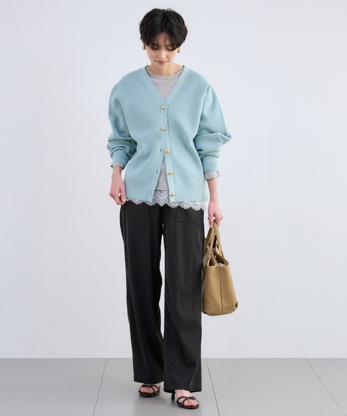 BARNYARDSTORM（バンヤードストーム）の「BARNYARDSTORM / キレイメワークストレートパンツ（その他パンツ・レディース・カーキ/ブラック・M/S/L）」の14枚目の写真