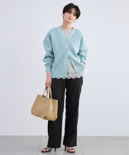 BARNYARDSTORM（バンヤードストーム）の「BARNYARDSTORM / キレイメワークストレートパンツ（その他パンツ・レディース・カーキ/ブラック・M/S/L）」の10枚目の写真