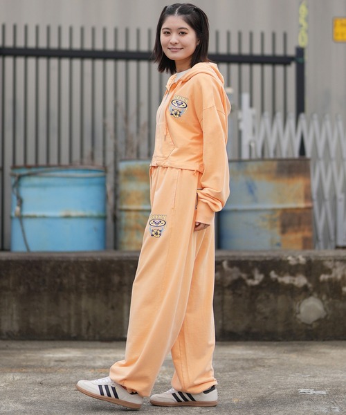 ROXY(ロキシー)の「ROXY/ロキシー ROXY ウィメンズ ロンパン 別注 WAVE CLUB PANTS RPT261647M(その他パンツ・レディース・ブラック/ホワイト/オレンジ・S/M)」の21枚目の写真