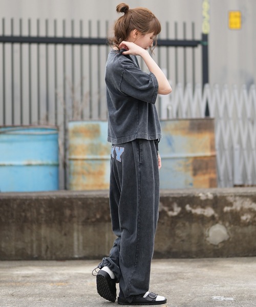 ROXY(ロキシー)の「ROXY/ロキシー ROXY ウィメンズ ロンパン 別注 WAVE CLUB PANTS RPT261647M(その他パンツ・レディース・ブラック/ホワイト/オレンジ・S/M)」の18枚目の写真