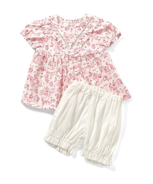 Boribon(ボリボン)の「ナインチェミルキースーツ(その他ベビーウェア・キッズ・ピンク/ブルー・70/80/90)」の6枚目の写真