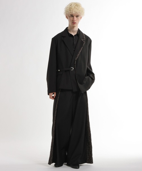 HARE(ハレ)の「【SET UP対応】TSUNAGARIタックパンツ(HARE)(その他パンツ・メンズ・ブラック/グレー・FREE)」の3枚目の写真