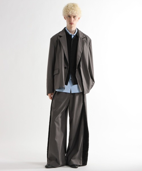 HARE(ハレ)の「【SET UP対応】TSUNAGARIタックパンツ(HARE)(その他パンツ・メンズ・ブラック/グレー・FREE)」の10枚目の写真