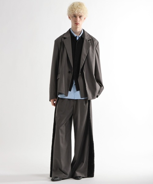 HARE(ハレ)の「【SET UP対応】TSUNAGARIタックパンツ(HARE)(その他パンツ・メンズ・ブラック/グレー・FREE)」の13枚目の写真