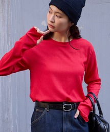 Tシャツ/カットソー（レッド/赤色系・長袖）ファッション通販 - ZOZOTOWN