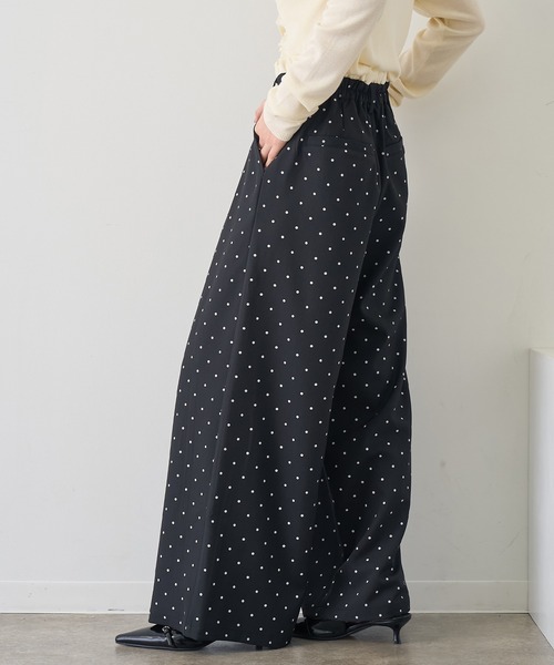 NOGLE（ノグル）の「【NOGLE/ノグル】ウエストフリルレーススラックス（スラックス・レディース・ブラック系/グレー/グレー系/アイボリー系/ブラック・FREE）」の17枚目の写真