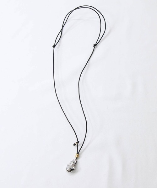 Gready Brilliant(グレディブリリアン)の「Oysterネックレス(ネックレス・レディース・シルバー×ゴールド・FREE)」の2枚目の写真