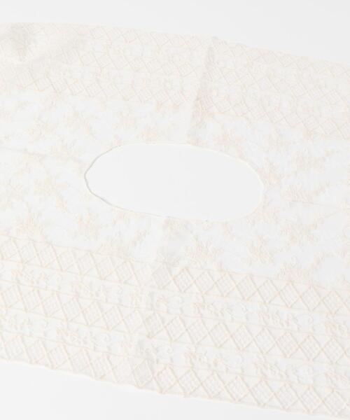 URBAN RESEARCH DOORS（アーバンリサーチドアーズ）の「2WAYレースカバー | レースベスト/セレモニー/オケージョン/入卒式/お呼ばれ/フェミニン/きれいめ/結婚式/レイヤード（ストール/ショール・レディース・ブラック/ナチュラル・ONE）」の12枚目の写真