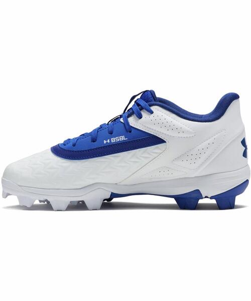 UNDER ARMOUR(アンダーアーマー)の「UAリードオフ ロー ラバーモールド ジュニア3.0(ベースボール/キッズ)(スニーカー・キッズ・ブルー・22.0cm/21.5cm/20.0cm/23.5cm/21.0cm/20.5cm)」の2枚目の写真