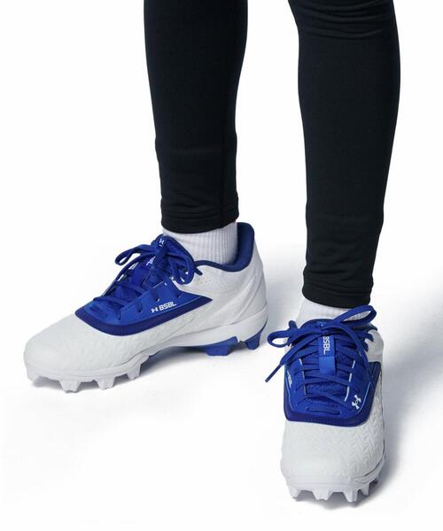 UNDER ARMOUR(アンダーアーマー)の「UAリードオフ ロー ラバーモールド ジュニア3.0(ベースボール/キッズ)(スニーカー・キッズ・ブルー・22.0cm/21.5cm/20.0cm/23.5cm/21.0cm/20.5cm)」の6枚目の写真