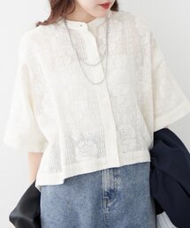 NAO（ナオ）の「【NAO】フラワーレースブラウス（シャツ/ブラウス）」