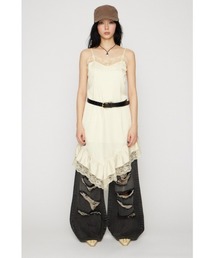 LAGUA GEM | SATIN LACE CAMI ワンピース(ワンピース)