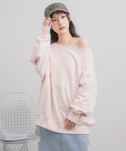 RETRO GIRL（レトロガール）の「刺繍入りウォッシュキャップ（キャップ・レディース・ピンク/オフホワイト/チャコールグレー/ブルー・ONE SIZE）」の19枚目の写真