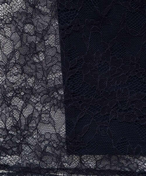 NOLLEY’S(ノーリーズ)の「ウォッシャブルレースレイヤードブラウス(シャツ/ブラウス・レディース・ブラック/ネイビー/ホワイト・38)」の22枚目の写真