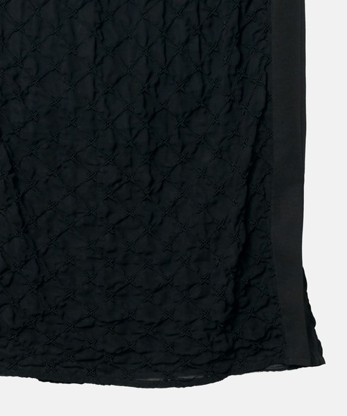 LE CIEL BLEU（ルシェルブルー）の「シフォンシュリンクレースペンシルスカート / Chiffon Shrink Lace Pencil Skirt（スカート・レディース・ホワイト/ブラック・34/36/38）」の21枚目の写真