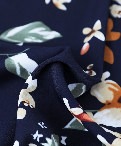 n'OrLABEL(ノアールレーベル)の「『花柄プリントチュールレイヤードスカート』(スカート・レディース・グリーン/ブラック・FREE)」の19枚目の写真