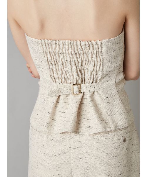 LILY BROWN（リリーブラウン）の「オーナメント釦ホルタージレ（その他トップス・レディース・ベージュ/グレー/ブルー・F）」の11枚目の写真