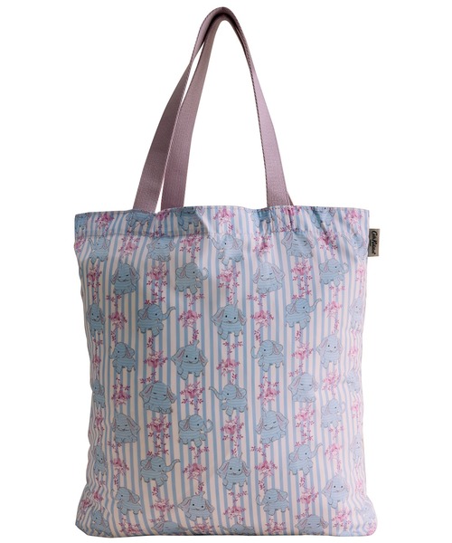 Cath Kidston(キャスキッドソン)の「フォルダウェイ トートバッグ Nana The Elephant(エコバッグ/サブバッグ・レディース・ブルー・FREE)」の4枚目の写真
