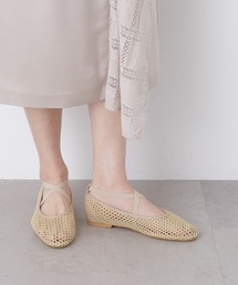 NANO universe | ストラップメッシュバレエシューズ(バレエシューズ)