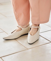 studio CLIP | 【抗菌防臭/クッションインソール】2WAYワンストラップバブーシュ(パンプス)