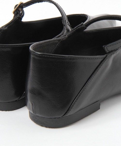 studio CLIP（スタディオクリップ）の「【抗菌防臭/クッションインソール】2WAYワンストラップバブーシュ（パンプス・レディース・オフホワイト/ブラック・MEDIUM/LARGE）」の9枚目の写真