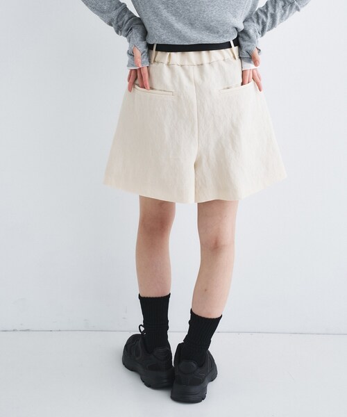 CODE A（コードエー）の「arc short pants（その他パンツ・レディース・ブラック/ライトベージュ・34/36）」の15枚目の写真