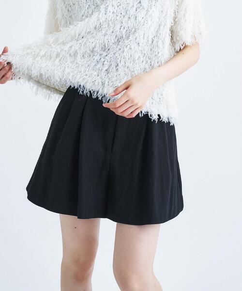 CODE A（コードエー）の「arc short pants（その他パンツ・レディース・ブラック/ライトベージュ・34/36）」の10枚目の写真