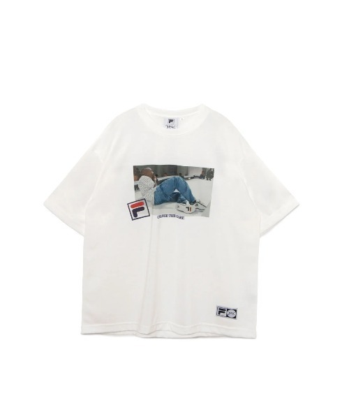 FILA(フィラ)の「S/S PHOTO TEE01 / 2PACフォトTシャツ(Tシャツ/カットソー・メンズ・ネイビー/ホワイト・M/S/XL/L)」の3枚目の写真