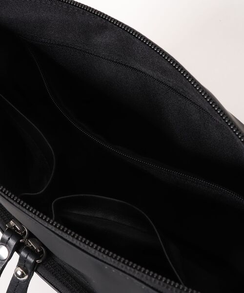 zucchero filato(ズッケロフィラート)の「ナイロン×レザー 財布 ショルダーバッグ 軽量 撥水 耐久性 11104(ショルダーバッグ・レディース・ベージュ/ブラック/グレー・FREE)」の8枚目の写真