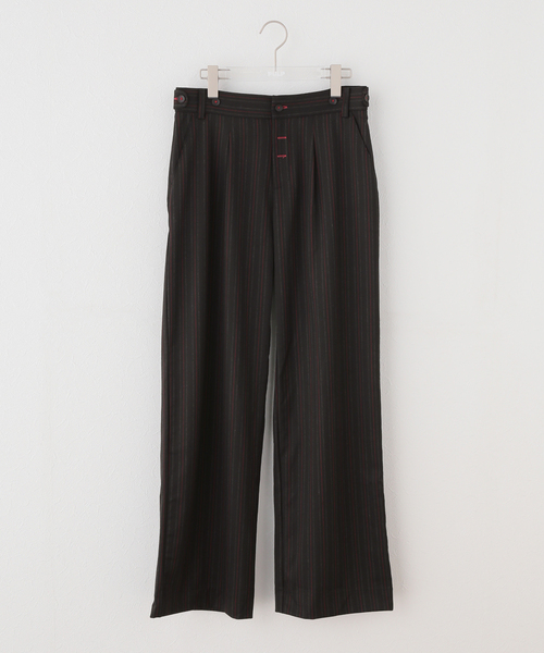 PULP/417EDIFICE(パルプフォーワンセブンエディフィス)の「peachy den / ピーチーデン LENNOX TROUSERS(スラックス・レディース・ブラック・SMALL)」の5枚目の写真