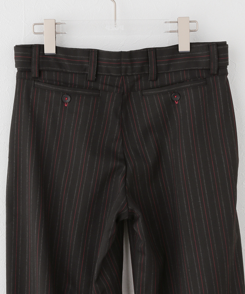 PULP/417EDIFICE(パルプフォーワンセブンエディフィス)の「peachy den / ピーチーデン LENNOX TROUSERS(スラックス・レディース・ブラック・SMALL)」の8枚目の写真