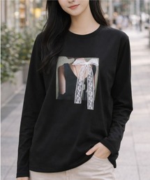 【Re:Birth＋】オーナメントデザイン長袖Tシャツ