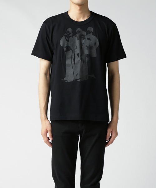 THE BEATLES COMME des GARCONS(ザ ビートルズ コムデギャルソン)の「THE BEATLES CdG PRINTED T-Shirt(Tシャツ/カットソー・メンズ・ホワイト/ブラック・S/M/L/XL/XXL/XS/XXS)」の7枚目の写真