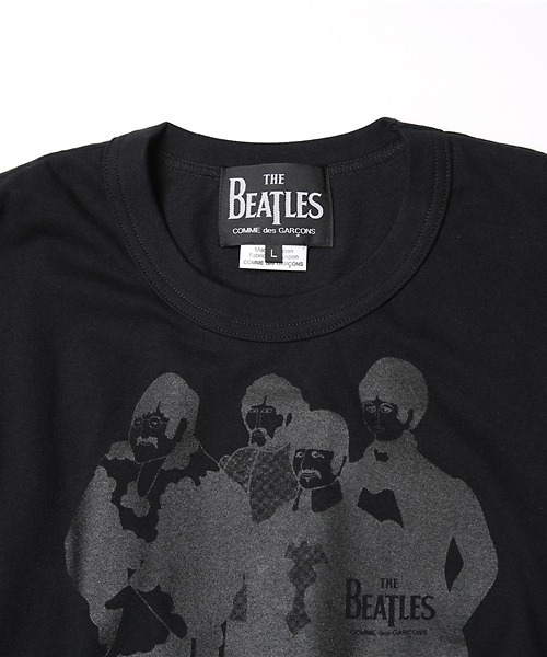 THE BEATLES COMME des GARCONS(ザ ビートルズ コムデギャルソン)の「THE BEATLES CdG PRINTED T-Shirt(Tシャツ/カットソー・メンズ・ホワイト/ブラック・S/M/L/XL/XXL/XS/XXS)」の4枚目の写真