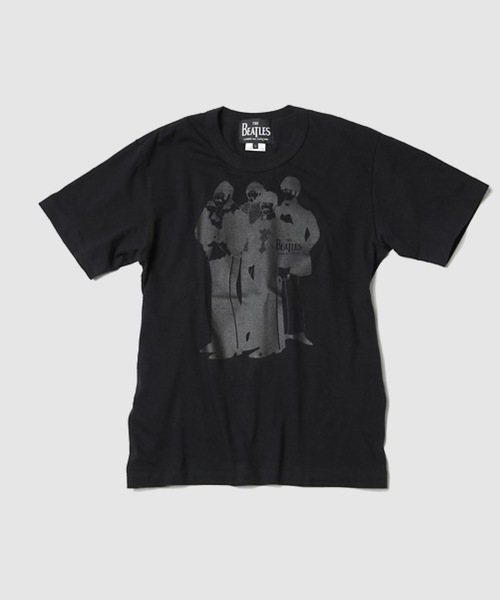 THE BEATLES COMME des GARCONS(ザ ビートルズ コムデギャルソン)の「THE BEATLES CdG PRINTED T-Shirt(Tシャツ/カットソー・メンズ・ホワイト/ブラック・S/M/L/XL/XXL/XS/XXS)」の1枚目の写真