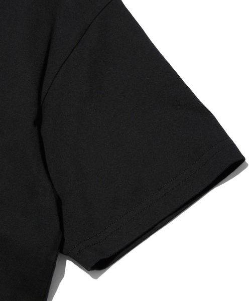 X-girl(エックスガール)の「SIDE LOGO FACE LABEL S/S TEE(Tシャツ/カットソー・レディース・ブルー/ブラック/ホワイト・S/M/L)」の14枚目の写真