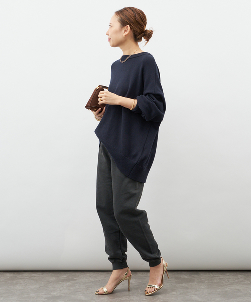 Deuxieme Classe(ドゥーズィエムクラス)の「【THE GREAT/ザ グレート】CROPPED SWEATPANT(その他パンツ・レディース・ブラック系その他・FREE)」の4枚目の写真