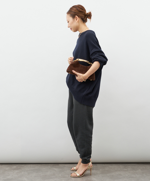 Deuxieme Classe(ドゥーズィエムクラス)の「【THE GREAT/ザ グレート】CROPPED SWEATPANT(その他パンツ・レディース・ブラック系その他・FREE)」の5枚目の写真