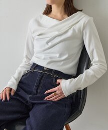 スムース天竺ドレープPO