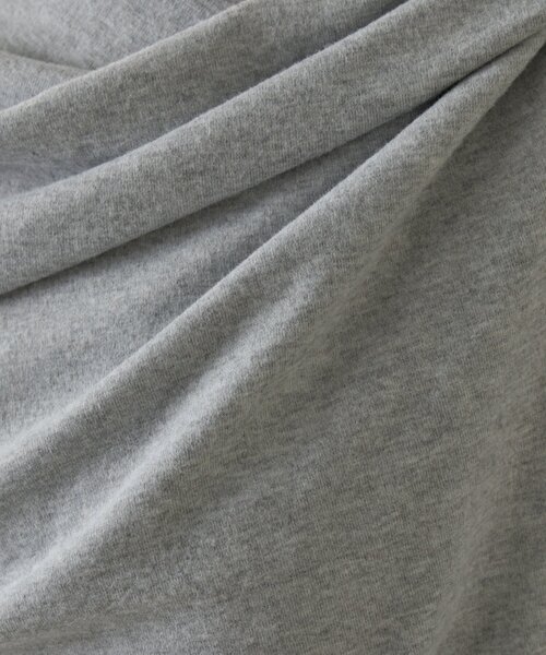 goocy（グーシー）の「スムース天竺ドレープPO（Tシャツ/カットソー・レディース・ブラック/ホワイト/グレー/ピンク・FREE）」の14枚目の写真