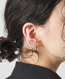 LAPUIS（ラピュイ）の「＜LAPUIS＞Flow coil イヤーカフ/1P（イヤーカフ）」