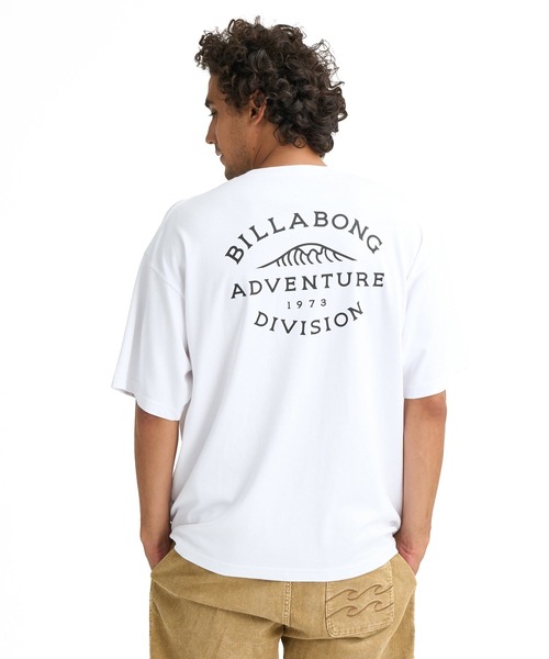 BILLABONG(ビラボン)の「BILLABONG メンズ WAVE ALMOND Tシャツ 【2026年春夏モデル】(Tシャツ/カットソー・メンズ・ホワイト/ベージュ/ブルー系その他/ブラック・MEDIUM/LARGE/X-LARGE)」の2枚目の写真